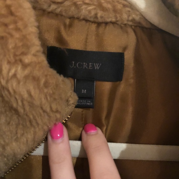 J. Crew Fur Vest - Worn once! - Picture 2 of 2